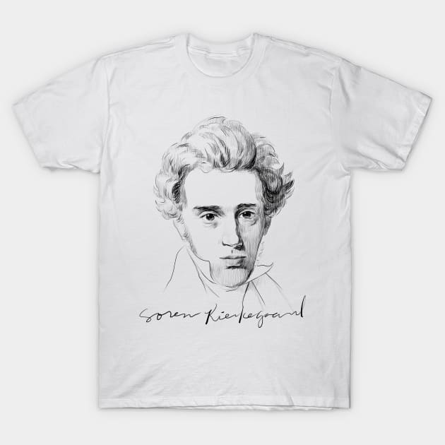 Kierkegaard T-Shirt by humbleserf